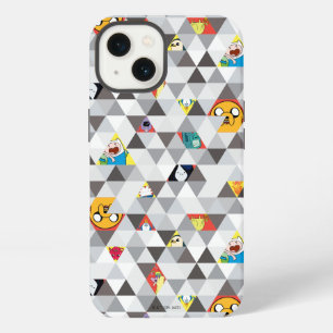 Adventure Time Triangular Character Pattern iPhone 13 Case