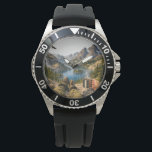Adventure Timepiece Watch<br><div class="desc">The “Adventure Timepiece” brings the spirit of the outdoors straight to your wrist. Featuring a stunning mountain‑lake landscape viewed from a hiker’s perspective, this watch captures the calm, freedom, and thrill of nature in one unique design. With rugged details, a durable strap, and a bold stainless‑steel finish, it’s perfect for...</div>