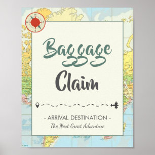 Adventure Travel Baggage Claim/Favours Sig Poster