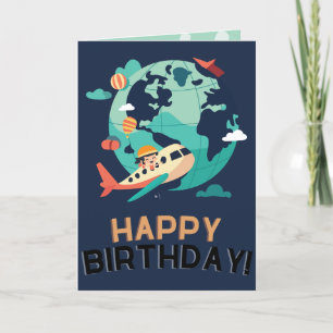 Adventure Travel Birthday Card