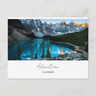 Adventure travel photo postcard| custom postcard