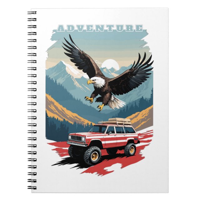 Adventure Trip USA Notebook (Front)
