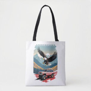Adventure Trip USA Tote Bag
