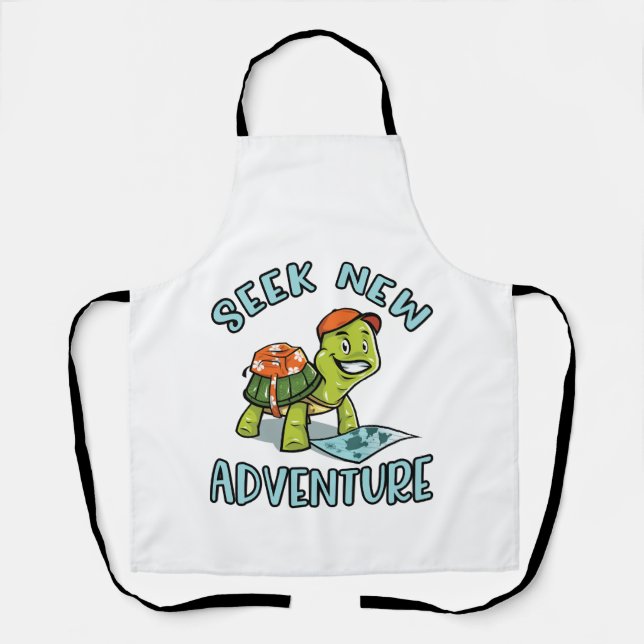 Adventure Turtle Apron (Front)