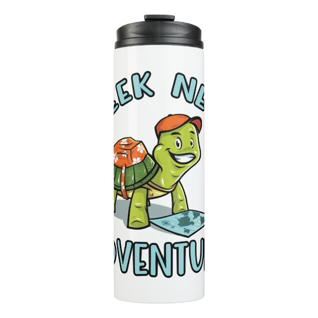 Adventure Turtle Thermal Tumbler (Front)