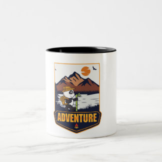 Adventure  Two-Tone coffee mug