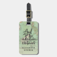 Adventure vintage map retro typography travel