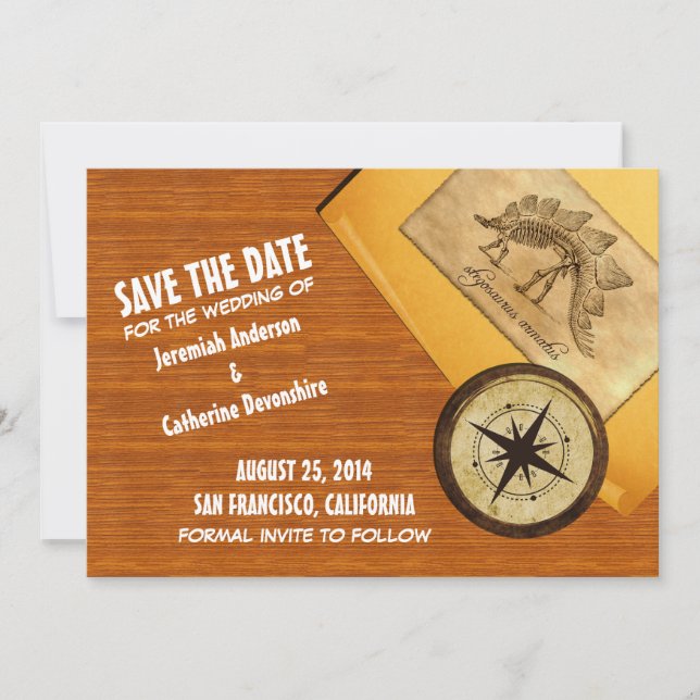 Adventure Wedding Save the Date Invite (Front)