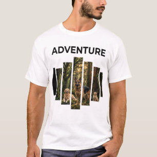Adventure With Dogs Forest Outdoor T-Shirt