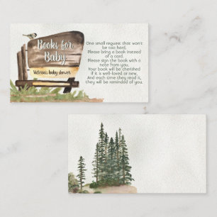 Adventure woodland National Forest Books for Baby Enclosure Card