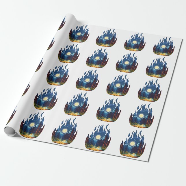 adventure  wrapping paper (Unrolled)