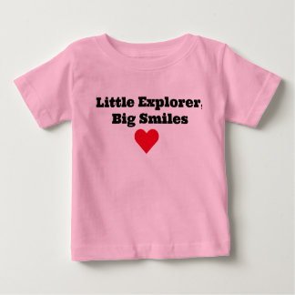 Adventures Await: Baby Boy's 'Little Explorer' Baby T-Shirt