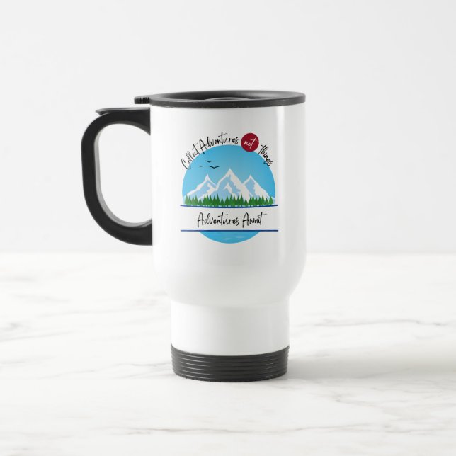 Adventures Await Travel Mug (Left)