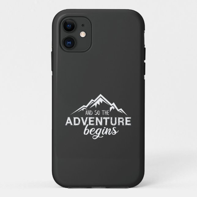 adventures begins Case-Mate iPhone case (Back)