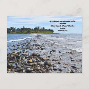 Adventures for Anyone Silver Sands, SP postcard