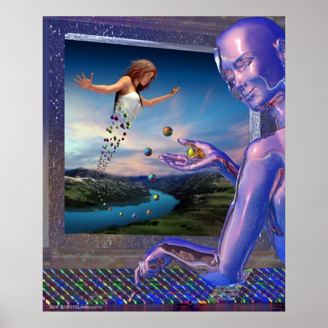 Adventures in a Computer Poster (Front)