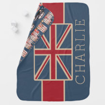 Adventures In London Town Custom Vintage Flag