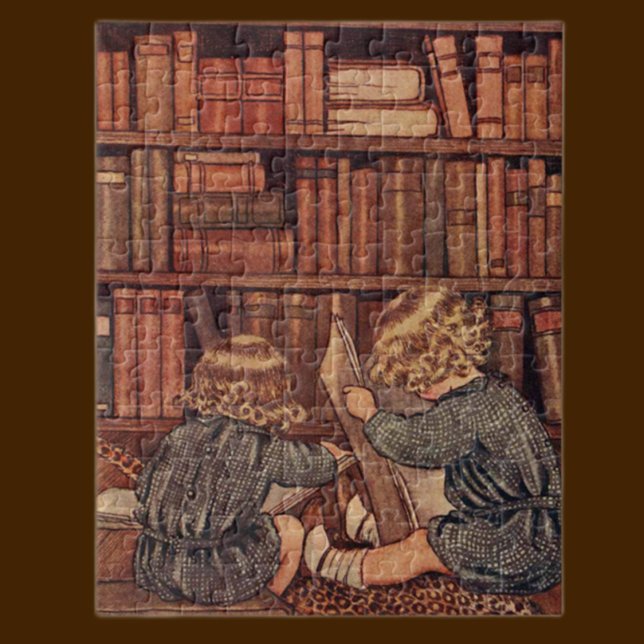 Adventures in the Library Jigsaw Puzzle (Creator Uploaded)