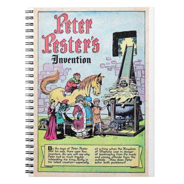 Adventures in Wonderland - Music - Fantasy - Robot Notebook (Front)