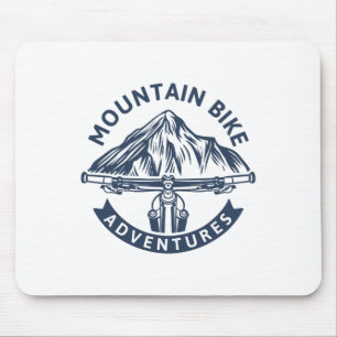 Adventures - Mountain Biking  Mouse Pad