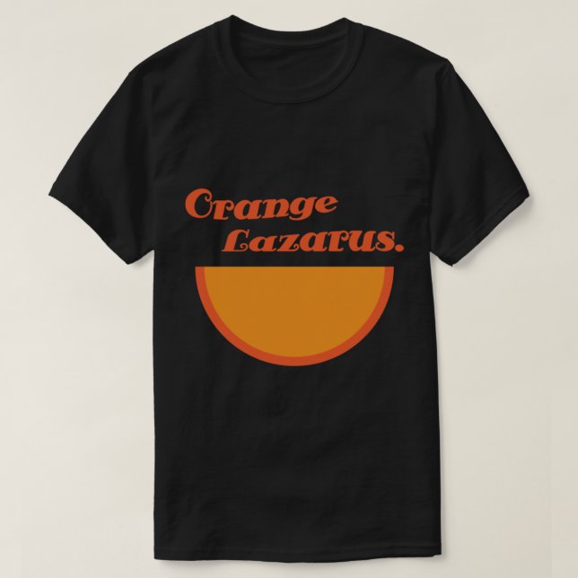 Adventures of Pete &amp; Pete - Orange Lazarus Ess T-Shirt (Design Front)