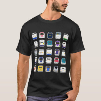 Adventurous Bullet Trains Collection T-Shirt