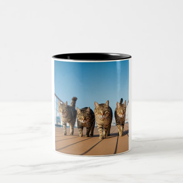 Adventurous Cat Cruise Mug (Center)