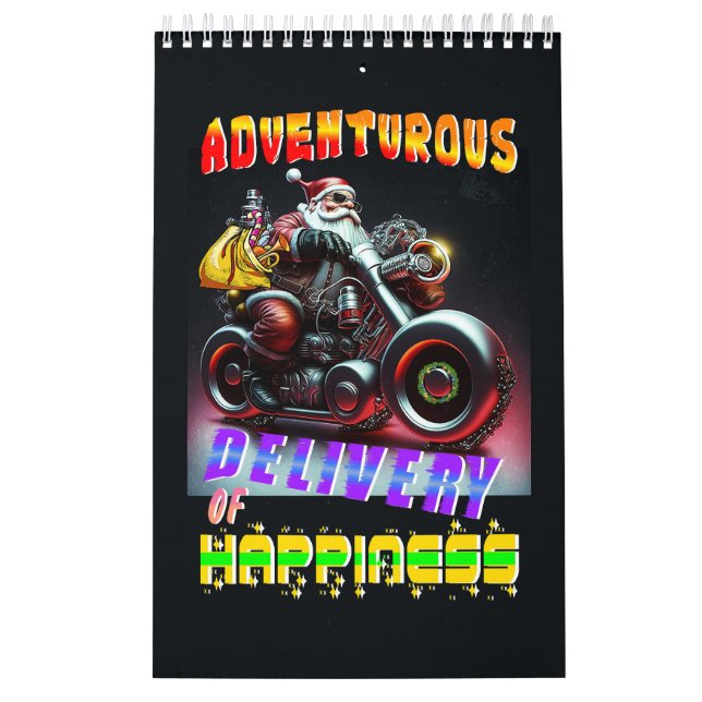 Adventurous Delivery Of Happiness Calendar (Cover)