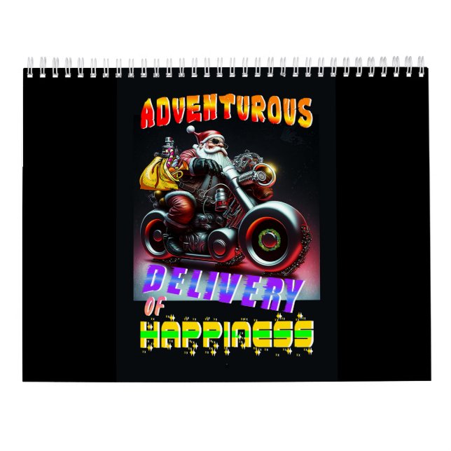 Adventurous Delivery Of Happiness Calendar (Back)