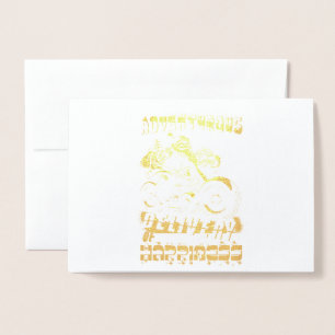 Adventurous Delivery Of Happiness Foil Card