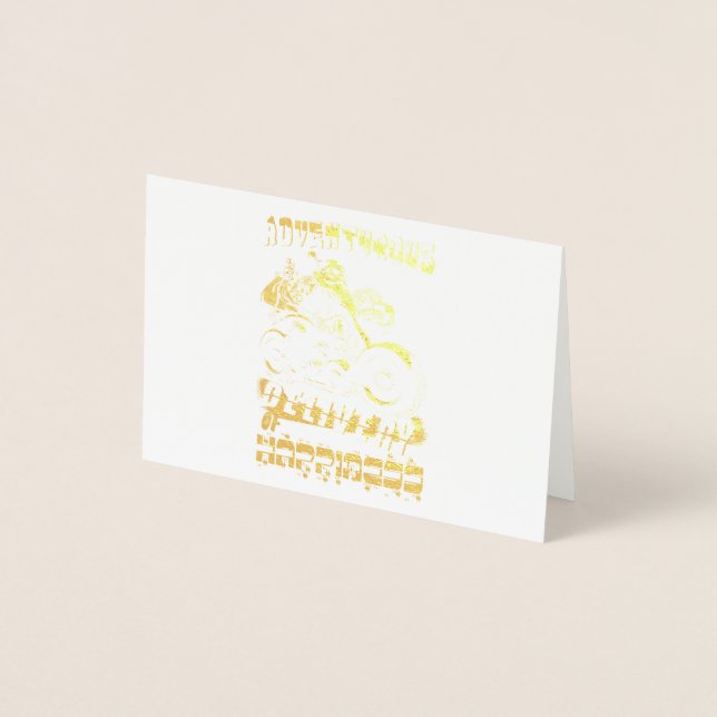 Adventurous Delivery Of Happiness Foil Card (Front)
