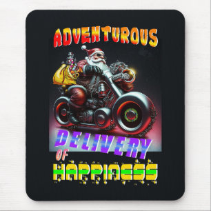Adventurous Delivery Of Happiness Mouse Pad
