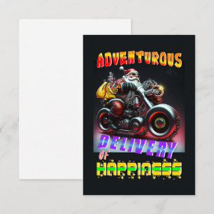 Adventurous Delivery Of Happiness Thank You Card