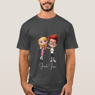 Adventurous Duo Cartoon T-Shirt – Fun & Whimsical 