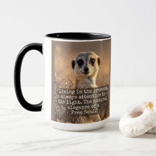 Adventurous Meerkat Living Mug