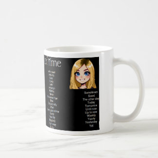 Adverbials of Time Coffee Mug