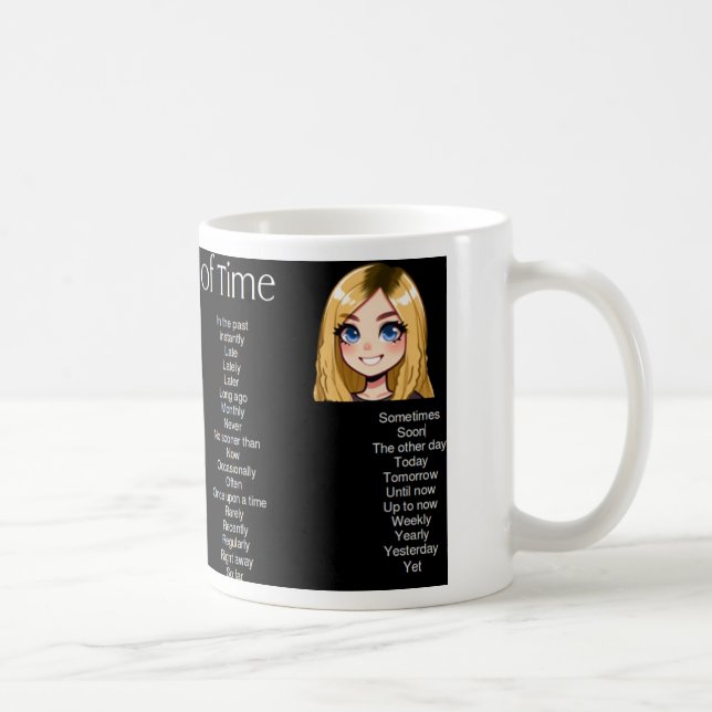 Adverbials of Time Coffee Mug (Right)