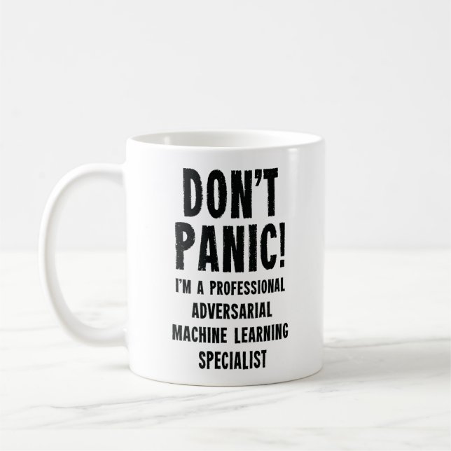 Adversarial Machine Learning Specialist Coffee Mug (Left)