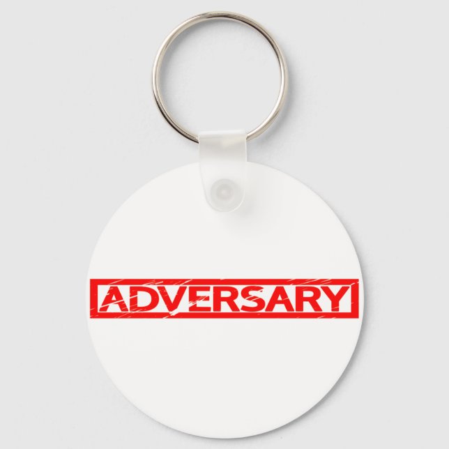 Adversary Stamp Key Ring (Front)