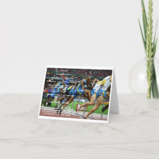 "Adversity" affirmation note card (blank)