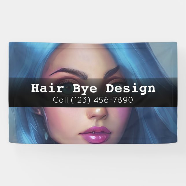 Advertise Hair Salon Business Banner (Horizontal)
