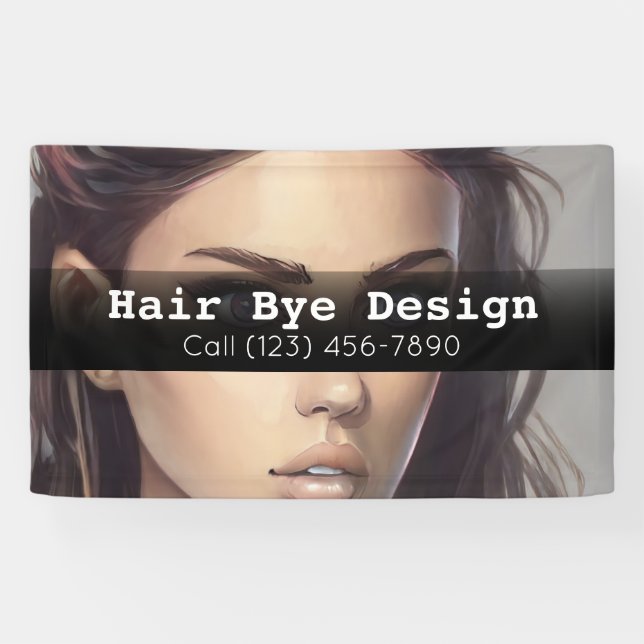 Advertise Hair Salon Business Banner (Horizontal)