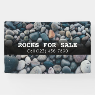 Advertise Large Rocks For Sale Landscape Business Banner