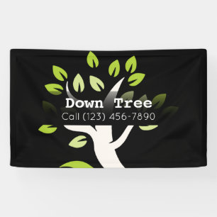 Advertise Tree Cutting Business Banner