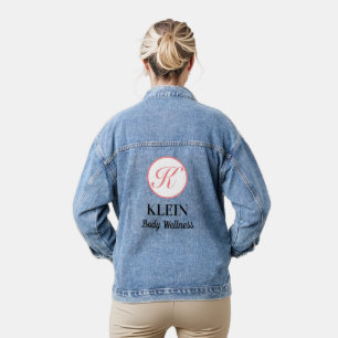 Advertise Your Business Custom Photo Denim Jacket