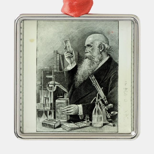 Advertisement for 'Cadbury's Cocoa' Metal Ornament (Front)