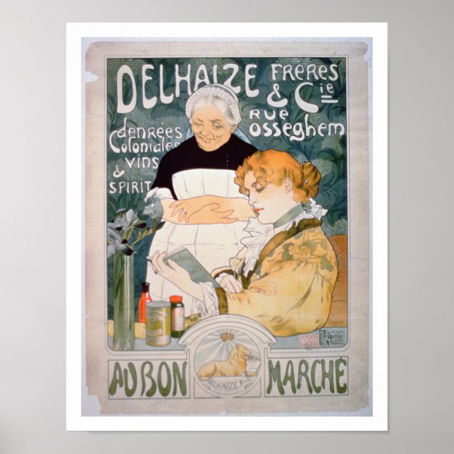 Advertisement for Delhaize, Brothers and Co. at th Poster (Front)