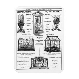 Advertisement for 'Dick Radclyffe & Co.' Rustic Ad Magnet