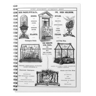 Advertisement for 'Dick Radclyffe & Co.' Rustic Ad Notebook
