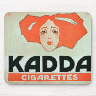 Advertisement for 'Kadda Cigarettes' (colour litho Mouse Pad